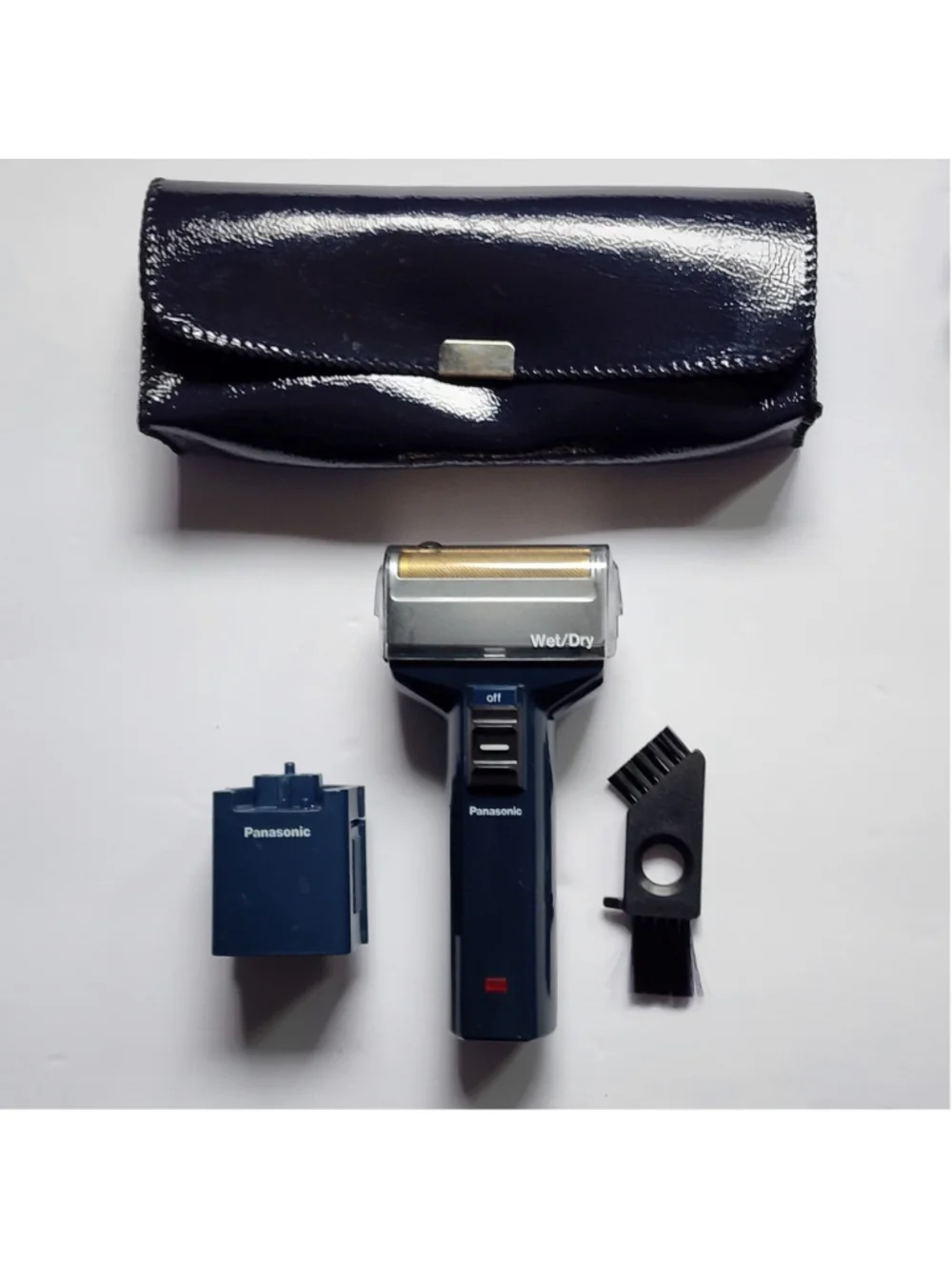Vintage Panasonic Mr. Whisk Wet/Dry Shaver ES868 Complete Set Tested Works w/Box